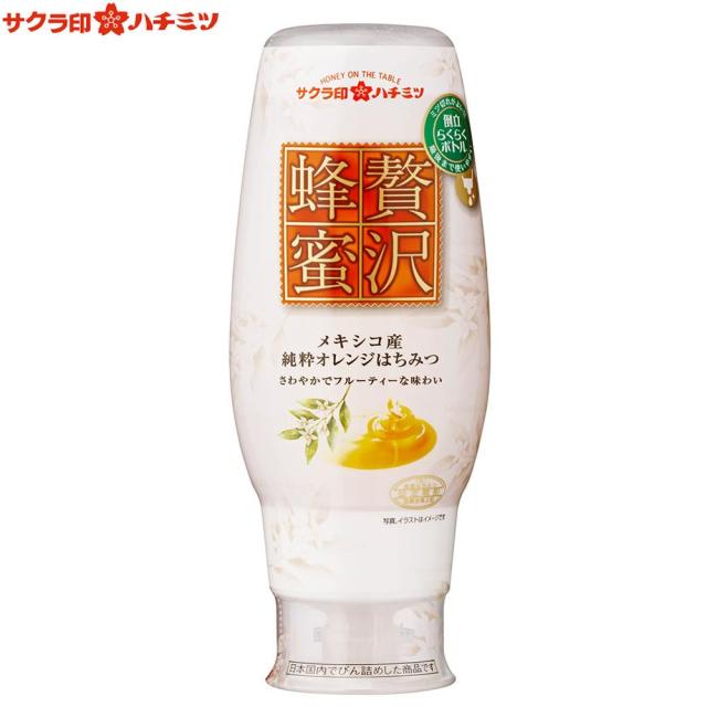新しい到着 サクラ印 贅沢蜂蜜 メキシコ産純粋オレンジはちみつ 300g 12本 早割クーポン Cerqualandi It