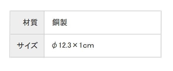 高岡銅器 茶道具 網代瓶敷 124-01の通販はau PAY マーケット