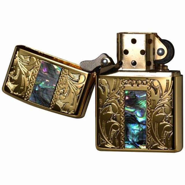 ャルモデル】 ZIPPO(ジッポー)ライター ゴールドスペスシャルモデル(A