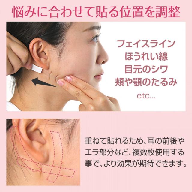 耳に沿ったカーブ状