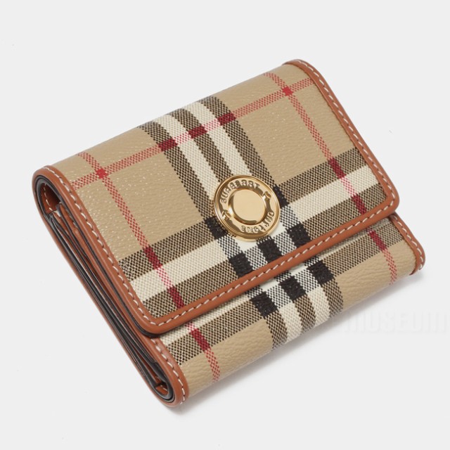 BURBERRY バーバリー 財布 折りたたみ財布 レディース チェック