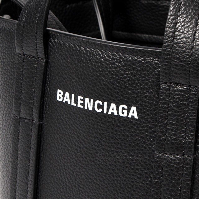 【新品未使用】 BALENCIAGA バレンシアガ ハンドバッグ ショルダーバッグ EVERYDAY SMALL NORTH-SOUTH 67279115YUN 【BLACK/L WHITE】