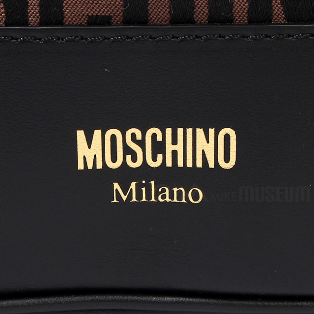 MOSCHINO モスキーノ バケット バッグ LOGO JACQUARD DRAWSTRING BUCKET BAG レディース  A74018268｜au PAY マーケット