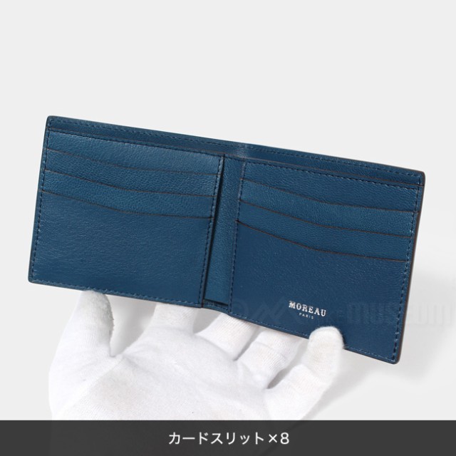 Moreau Paris モローパリ 財布 二つ折り財布 レディース BILLFOLD 6 CC