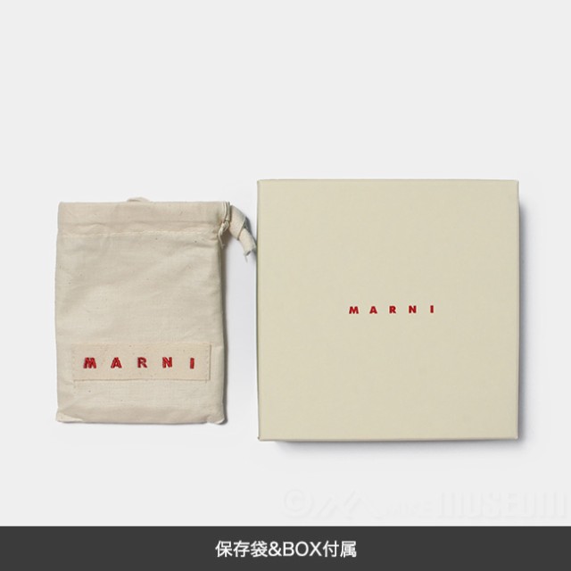 MARNI マルニ レディース 財布 二つ折り財布 サフィアーノレザー製 ウォレット PFMOQ14U07LV520｜au PAY マーケット