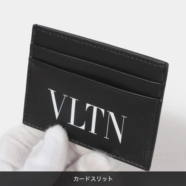 【15%OFFクーポン対象！10/10 23:59まで】VALENTINO ヴァレンティノ メンズ カードケース カードホルダー レザー  NERO/BIANCO 1Y2P0448LV｜au PAY マーケット