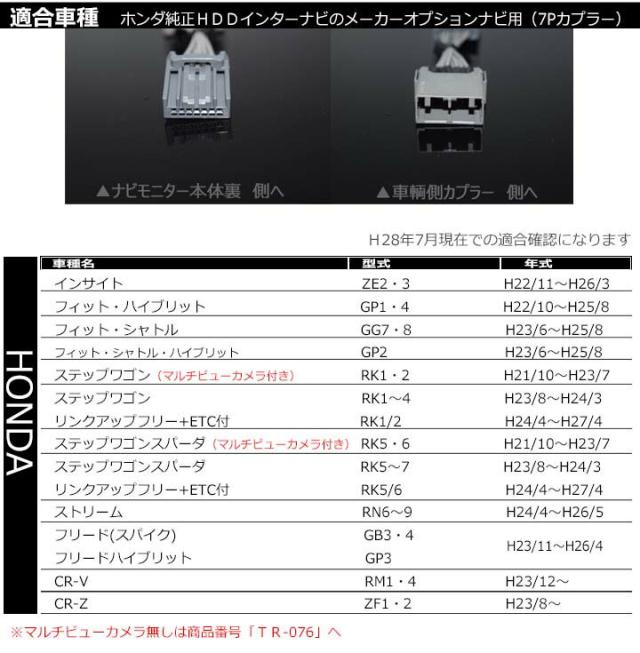 ステップワゴンrk マルチビュー変換アダプタ 楽天市場】ホンダ車用マルチビューカメラ変換アダプター（純正マルチ
