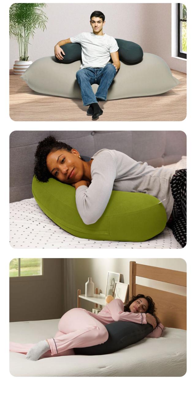 10%OFF】 Yogibo Long Moon Pillow（ヨギボー ロング ムーン