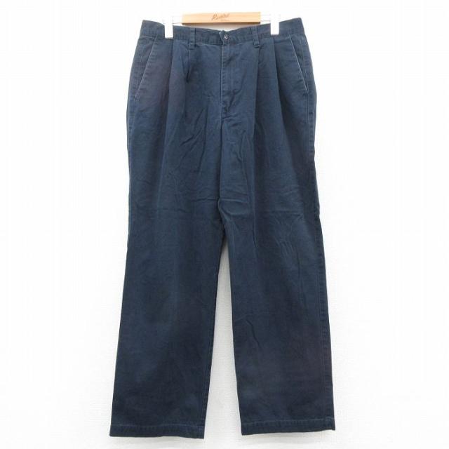古着 ドッカーズ パンツ メンズ 00年代 00s コットン 紺 25nov11
