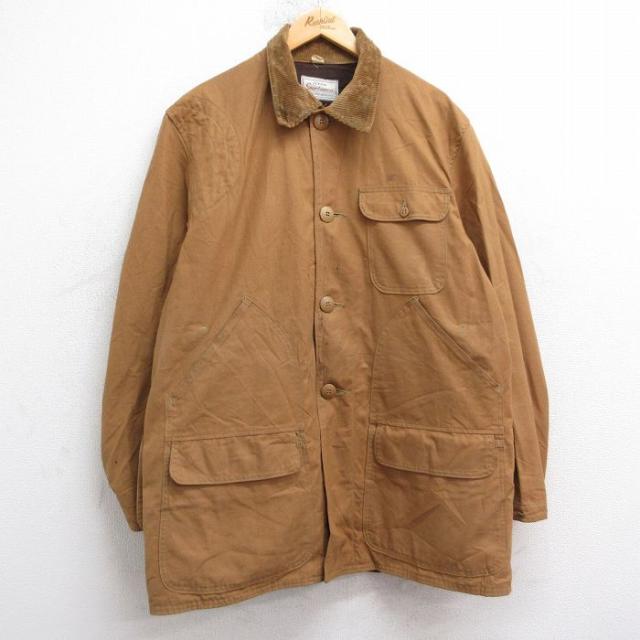 古着 シアーズ 長袖 ハンティング ジャケット メンズ 80年代 80s 襟コー