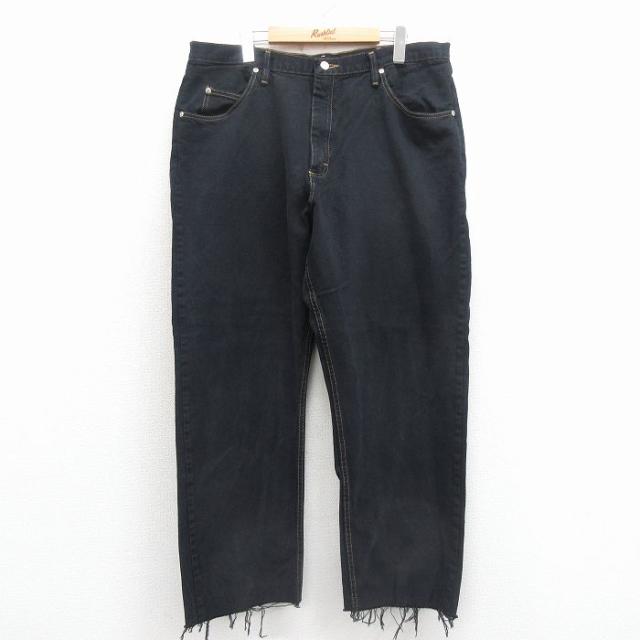 古着 ラングラー ジーンズ メンズ コットン 黒 25nov17 中古