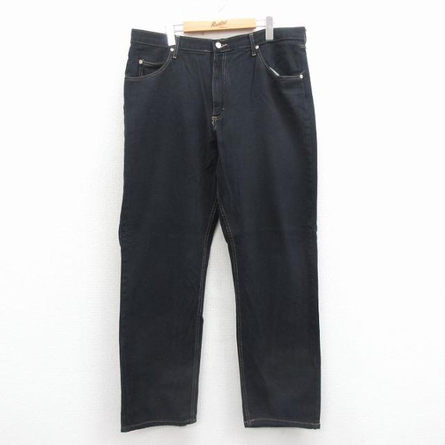古着 ラングラー ジーンズ メンズ コットン 黒 25nov17 中古