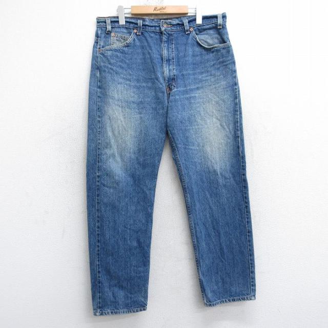 古着 リーバイス Levis 505 メンズ 00年代 00s ヒゲ コットン 