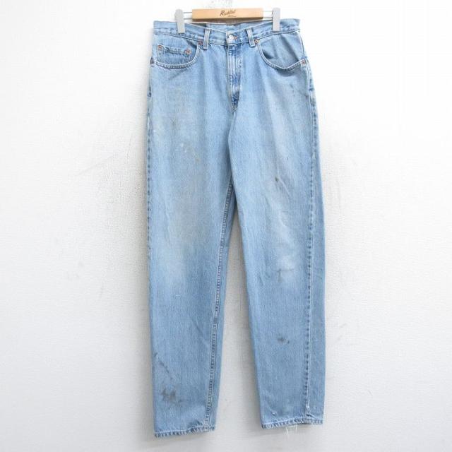 古着 リーバイス Levis 550 メンズ テーパード コットン USA製 薄