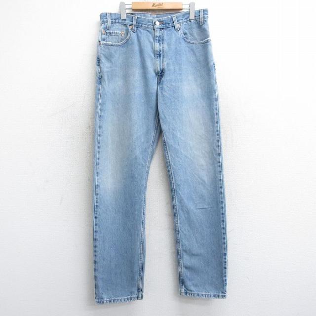 古着 リーバイス Levis 505 メンズ 00年代 00s コットン 薄紺