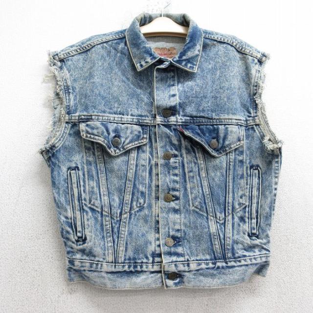 古着 リーバイス Levis 57514 デニム ベスト キッズ ボーイズ 子供