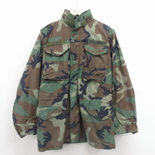 古着 長袖 ミリタリー フィールド ジャケット メンズ 80年代 80s M-6