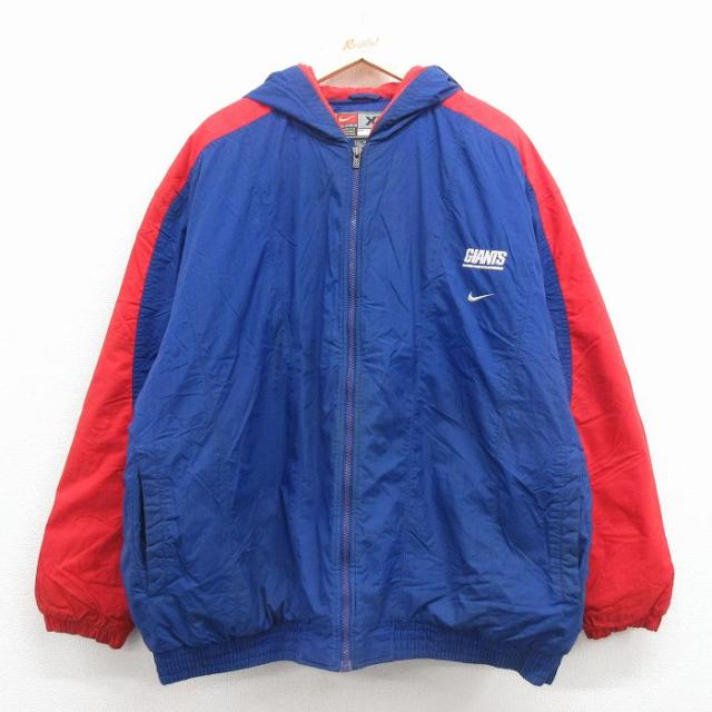 古着 ナイキ NIKE 長袖 ナイロン ジャケット パーカー メンズ 00年代
