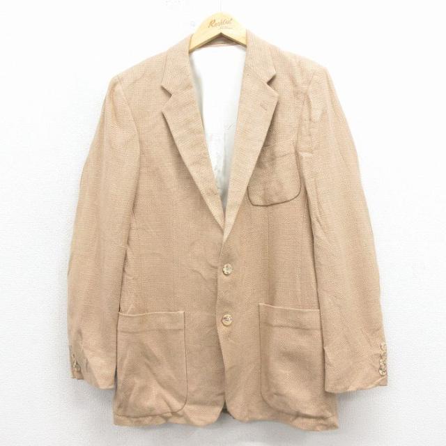 古着 カルバンクライン 長袖 テーラード ジャケット メンズ 80年代 80s 