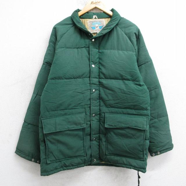 古着 WILLIAM BARRY 長袖 ダウン ジャケット メンズ 80年代 8