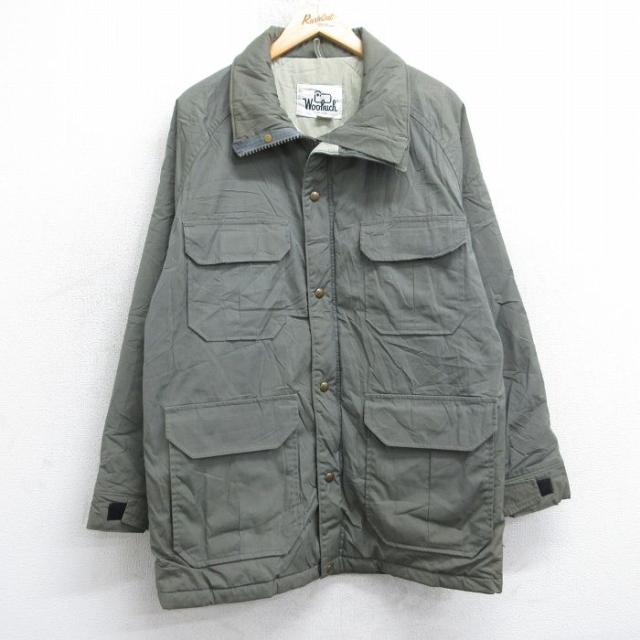 古着 ウールリッチ 長袖 マウンテン ジャケット メンズ 80年代 80s ラグ