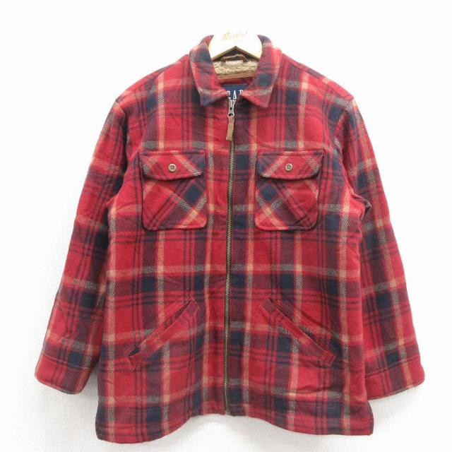 古着 ギャップ GAP 長袖 ウール ジャケット キッズ ボーイズ 子供服 00