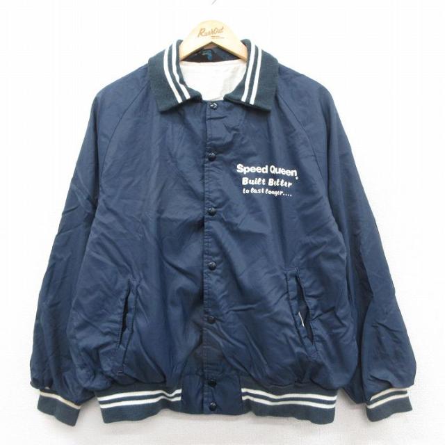 古着 チャンピオン champion 長袖 ナイロン ジャケット メンズ 70年