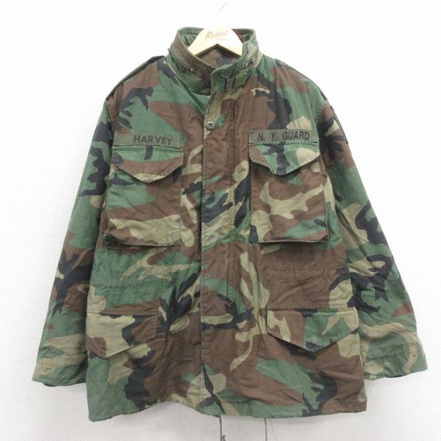 古着 長袖 ミリタリー フィールド ジャケット メンズ 80年代 80s M-6
