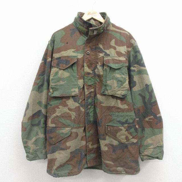 古着 長袖 ミリタリー フィールド ジャケット メンズ 80年代 80s M-6