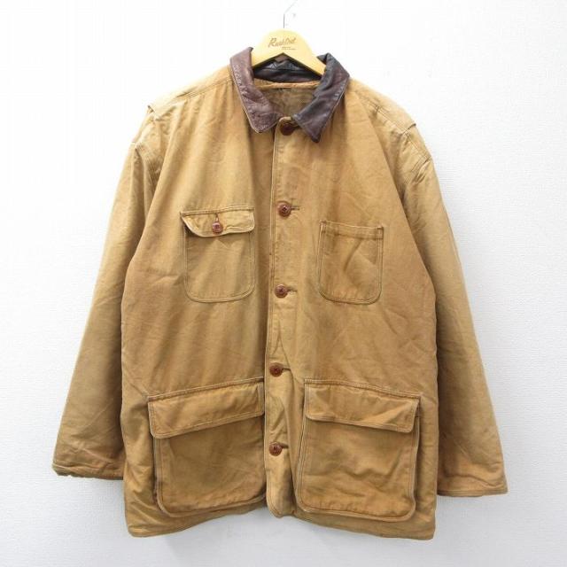 古着 ジェイクルー 長袖 ハンティング ジャケット メンズ 90年代 90s 襟