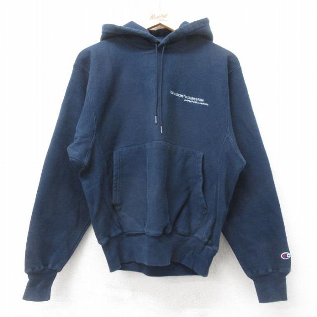 古着 長袖 チャンピオン Champion リバースウィーブ パーカー メンズ