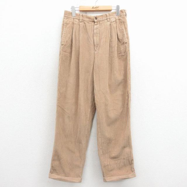 古着 エディーバウアー コーデュロイ パンツ レディース 00年代 00s 太畝