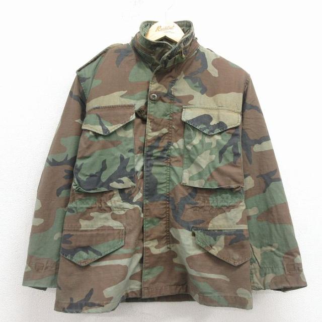古着 長袖 ミリタリー フィールド ジャケット メンズ 80年代 80s M-6