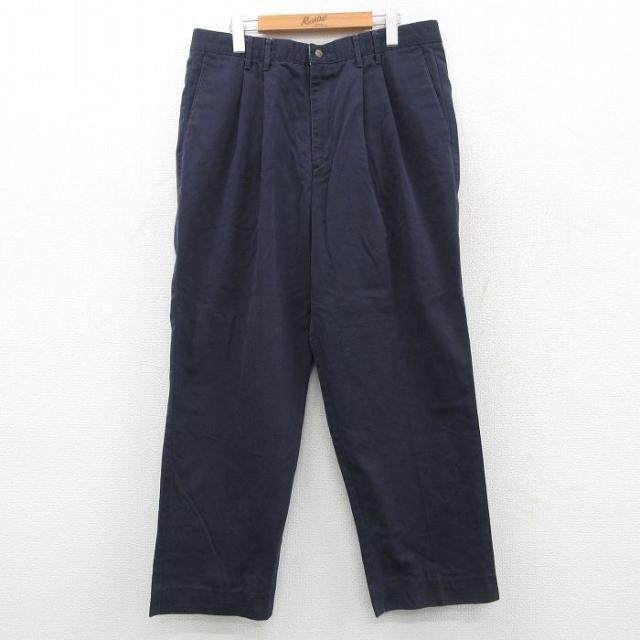 古着 ドッカーズ パンツ メンズ 00年代 00s コットン 濃紺 26jan2