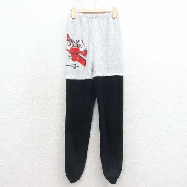 古着 スウェット パンツ キッズ 子供服 90年代 90s NBA シカゴブルズ