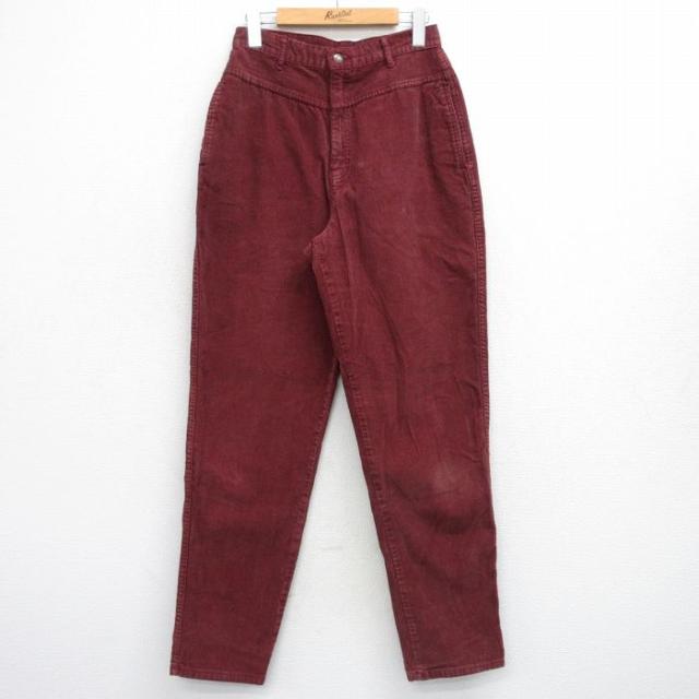 古着 カルバンクライン コーデュロイ パンツ レディース 80年代 80s コッ