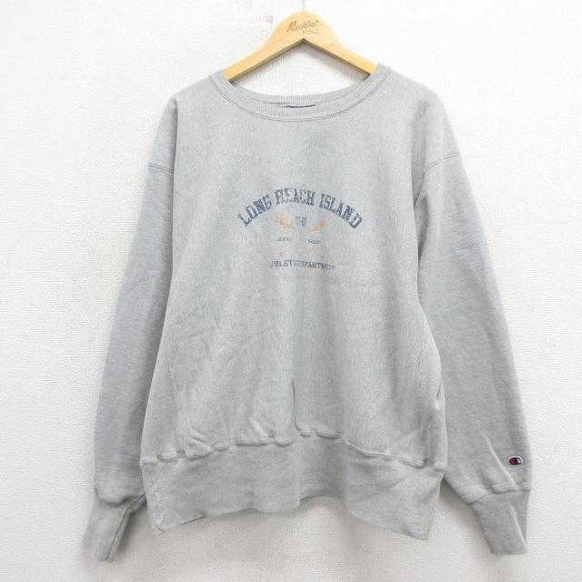 古着 長袖 チャンピオン Champion リバースウィーブ メンズ 00年代 