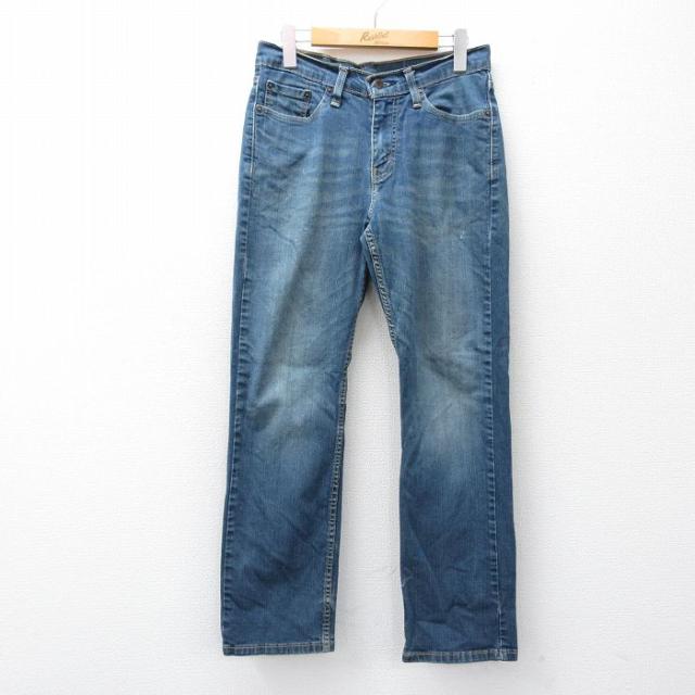 古着 リーバイス Levis 514 ジーンズ メンズ ヒゲ 紺 デニム 26m