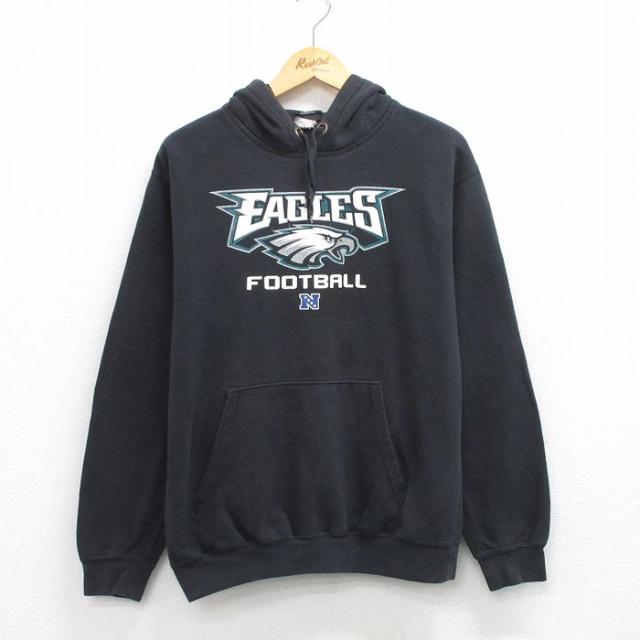 古着 長袖 スウェット パーカー メンズ 00年代 00s NFL フィラデルフ