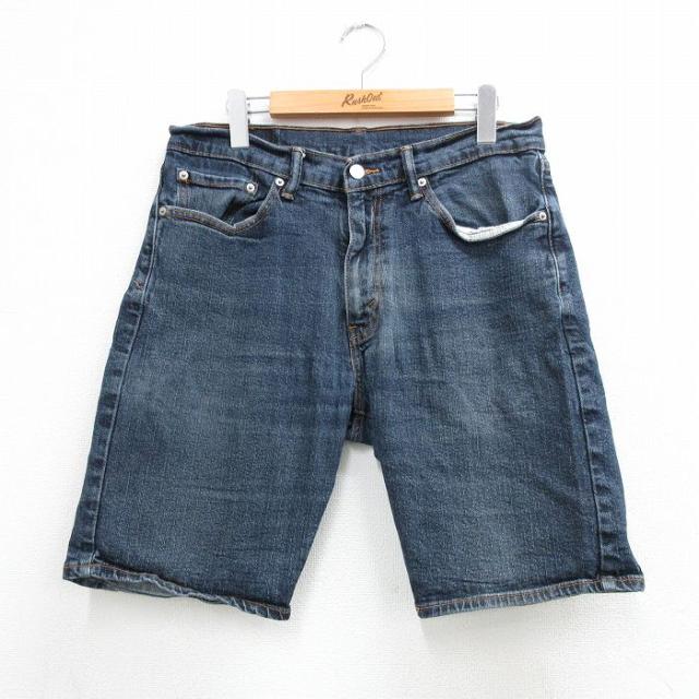 古着 リーバイス Levis 505 ショート パンツ ショーツ メンズ ヒゲ 