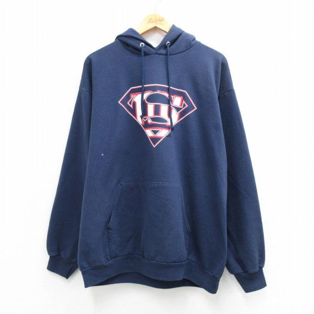 古着 長袖 スウェット パーカー メンズ 00年代 00s NFL ニューヨーク