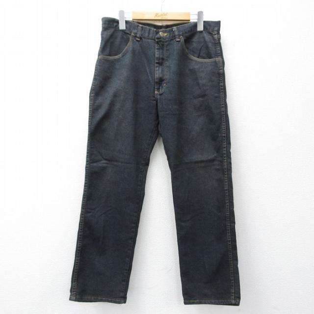 古着 ラングラー ジーンズ メンズ 00年代 00s 黒 デニム spe 26m