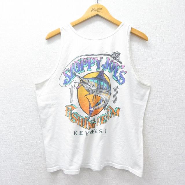 古着 ビンテージ タンクトップ メンズ 90年代 90s SLOPPY JOES