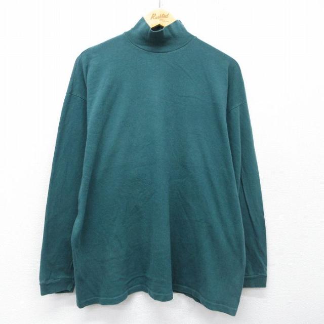 古着 長袖 ビンテージ Tシャツ レディース 90年代 90s 無地 コットン 