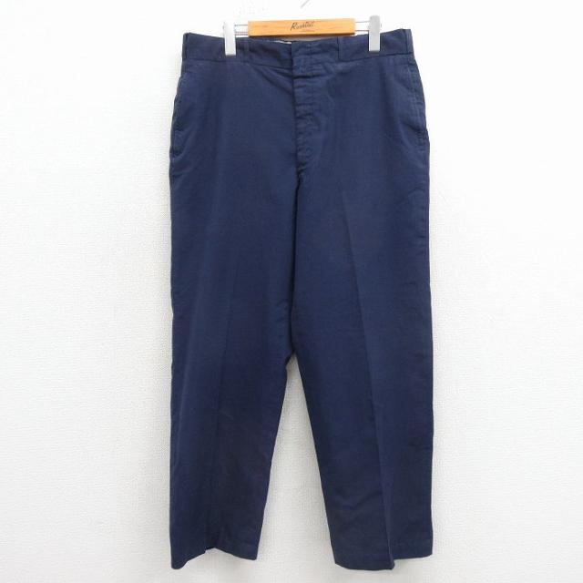 古着 ビンテージ ミリタリー パンツ メンズ 70年代 70s USA製 濃紺 
