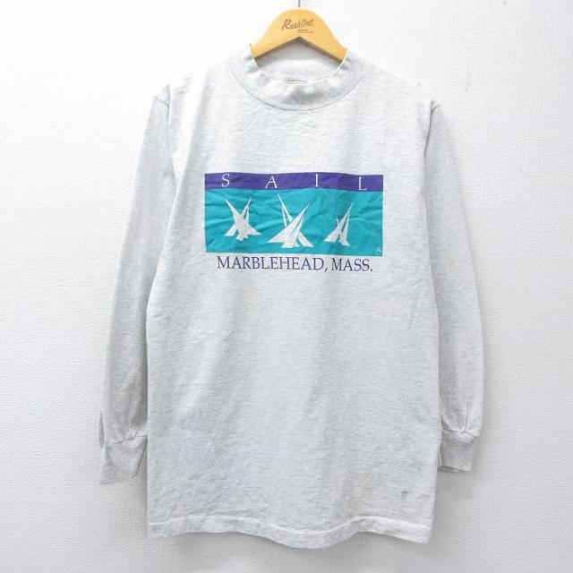 古着 長袖 ビンテージ Tシャツ メンズ 90年代 90s SAIL コットン