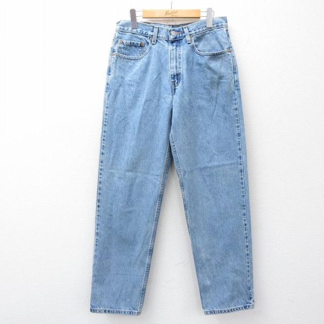 古着 ジーンズ Levis リーバイス 550 メンズ 00年代 00s テーパ