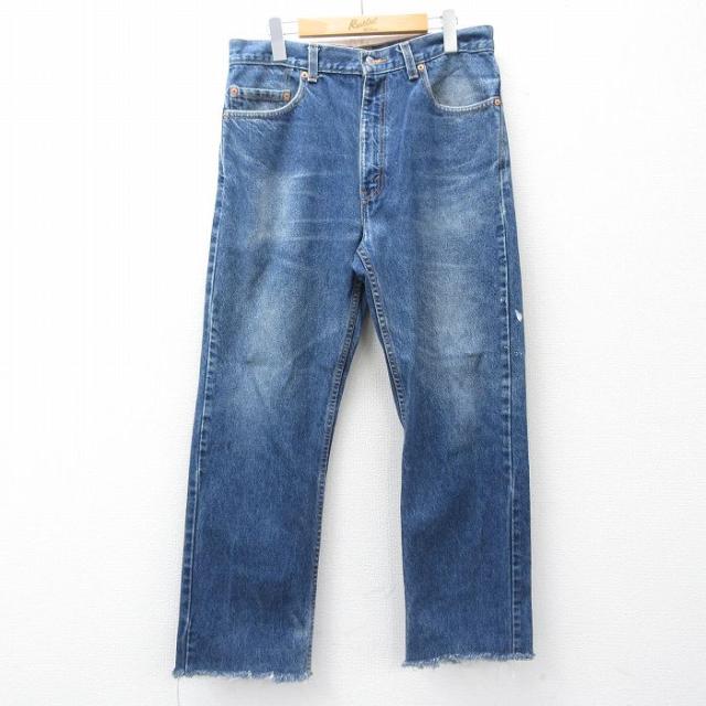 古着 ジーンズ Levis リーバイス 505 メンズ 90年代 90s ヒゲ 