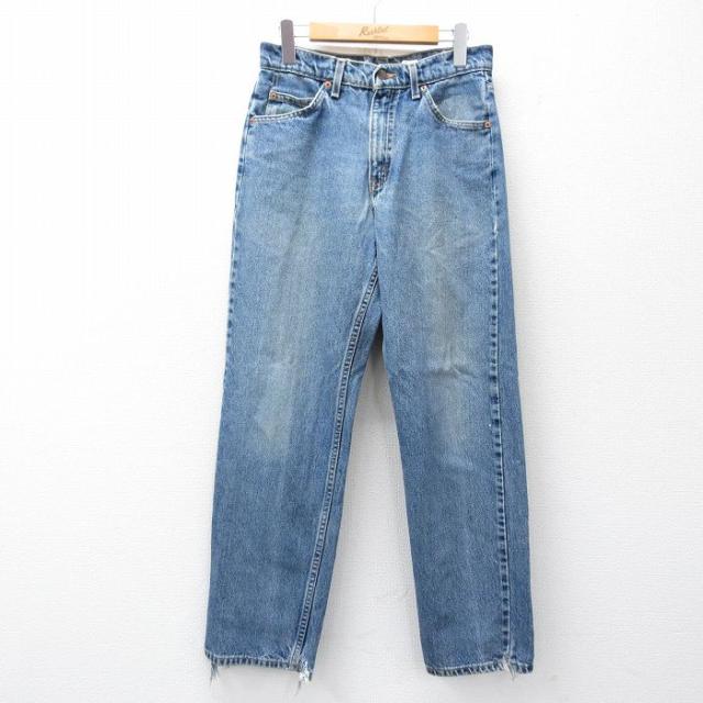 古着 ジーンズ Levis リーバイス 550 メンズ 00年代 00s テーパ