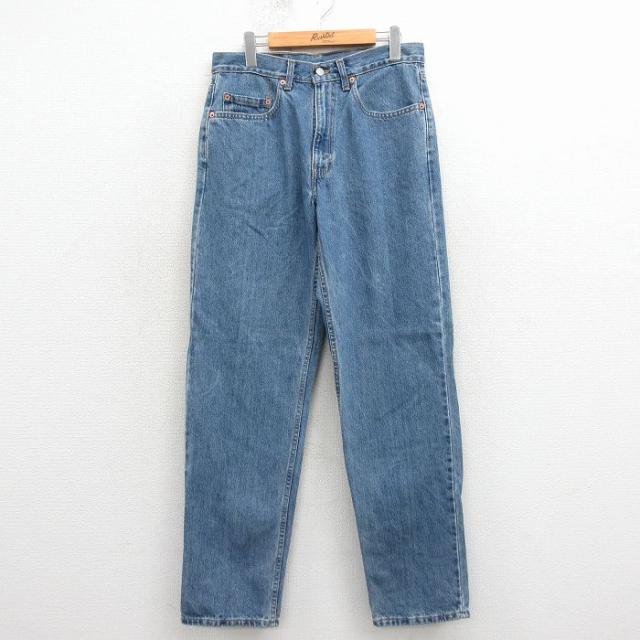 古着 ジーンズ Levis リーバイス 550 メンズ 00年代 00s テーパ